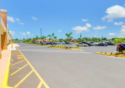 Rockledge City Center parking lot